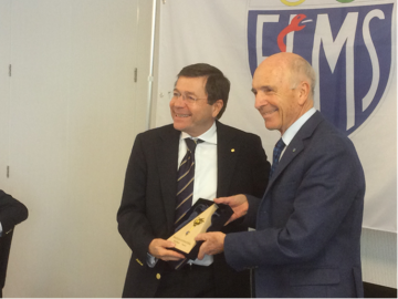 FIRST MEETING OF THE NEWLY ELECTED EXECUTIVE COMMITTEE AT THE MAISON DU SPORT INTERNATIONAL IN LAUSANNE